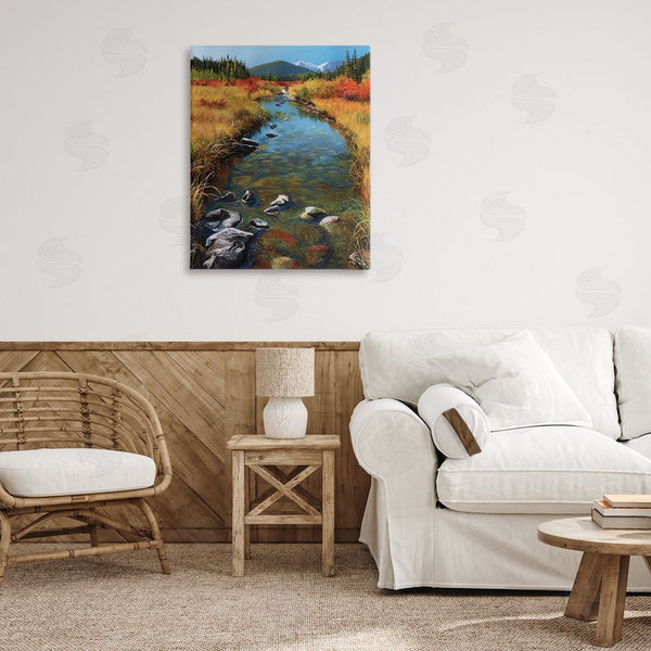 Stupell Industries Andrew Kiss | Outflow From Lake Wall Art