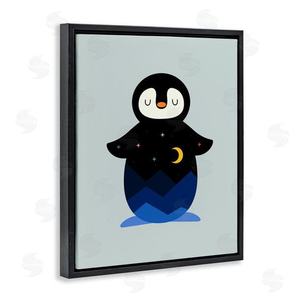 Stupell Industries Andy Westface | Nature On Penguin Silhouette