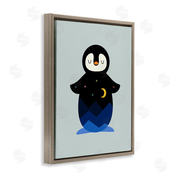 Stupell Industries Andy Westface | Nature On Penguin Silhouette