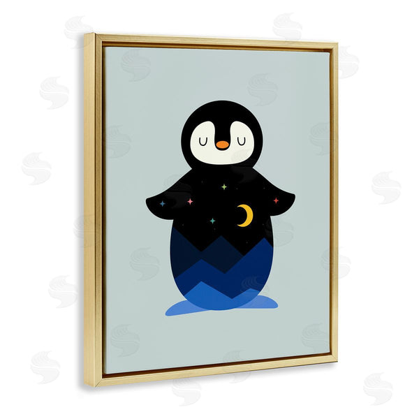 Stupell Industries Andy Westface | Nature On Penguin Silhouette