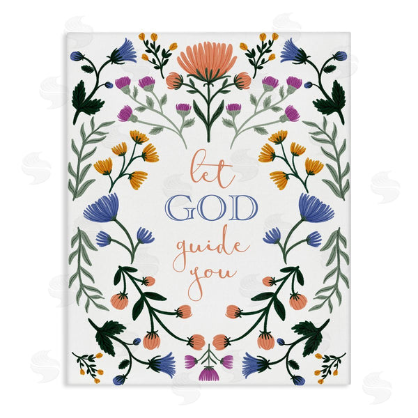 stupell industries Angel Nicole | Floral Let God Guide You