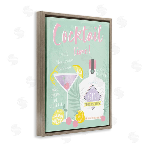 Stupell Industries Angela Nickeas | Cocktail Time With Recipe