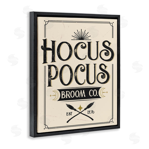 Stupell Industries Angela Nickeas | Vintage Hocus Pocus Broom Sign Wall Art