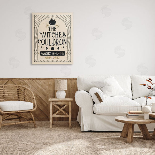 Stupell Industries Angela Nickeas | Witches Couldron Vintage Shoppe Wall Art