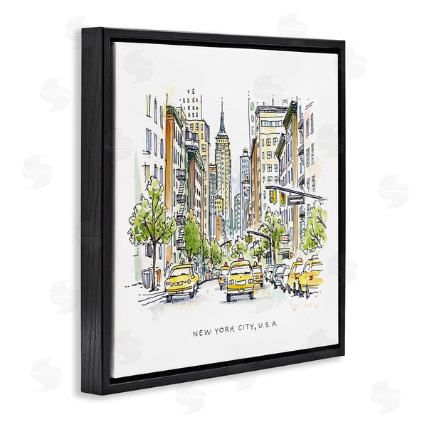 Stupell Industries Angela Steahling | New York City View