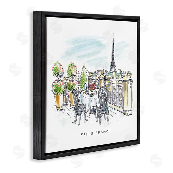 Stupell Industries Angela Steahling | Paris France Overlook