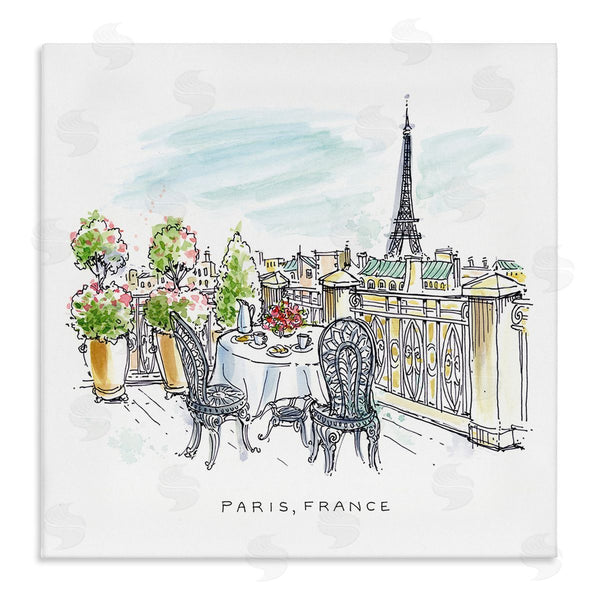 stupell industries Angela Steahling | Paris France Overlook