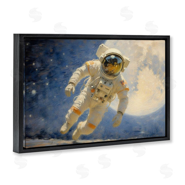 Stupell Industries Angie Hawke | Astronaut In Vast Galaxy Wall Art
