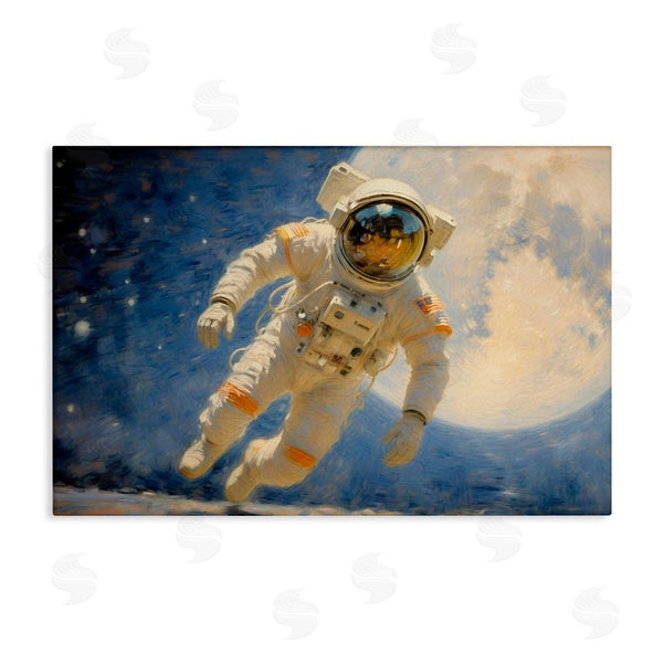 stupell industries Angie Hawke | Astronaut in Vast Galaxy Wall Art
