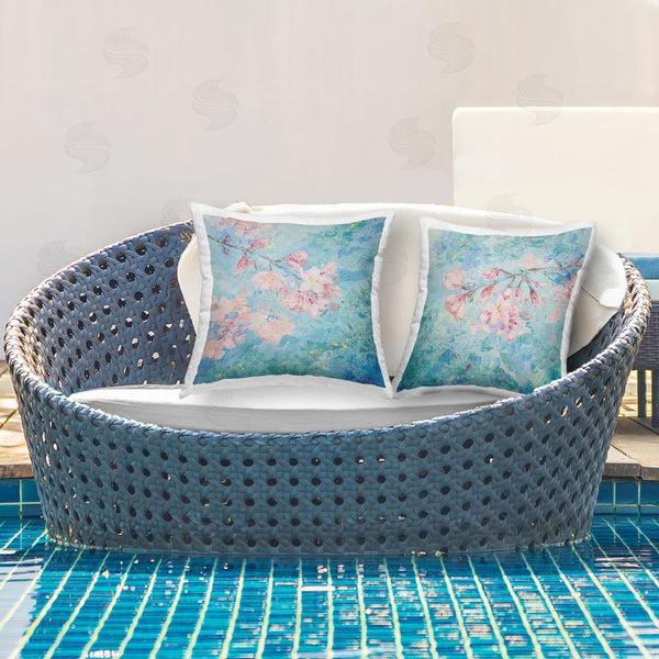 Stupell Industries Ann Marie Coolick | Cherry Blossom Sprigs Printed Throw Pillow Set