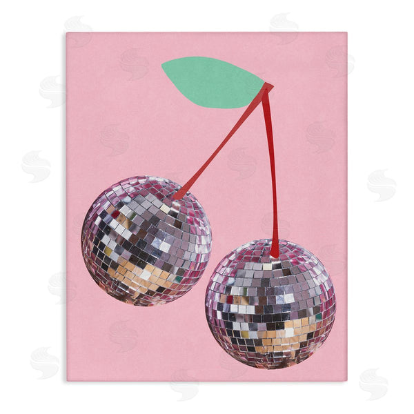 stupell industries Anna Quach | Disco Ball Cherries Wall Art