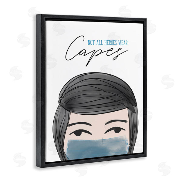 Stupell Industries Anna Quach | Heroes Wear Masks Male