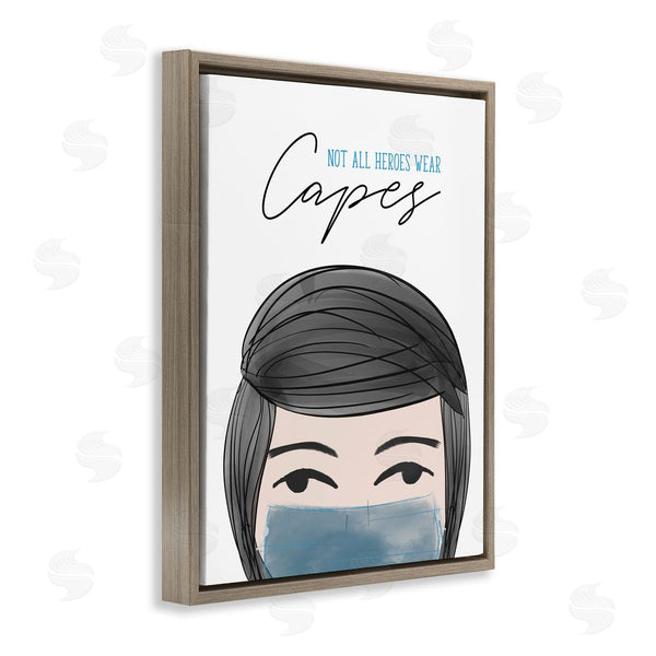 Stupell Industries Anna Quach | Heroes Wear Masks Male