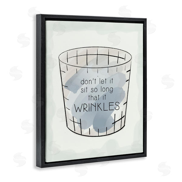 Stupell Industries Anna Quach | Laundry Reminder Phrase Wall Art