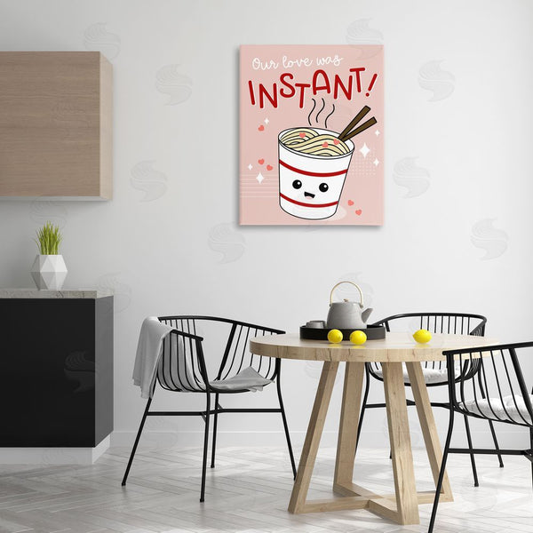 Stupell Industries Anna Quach | Love Was Instant Noodles Wall Art