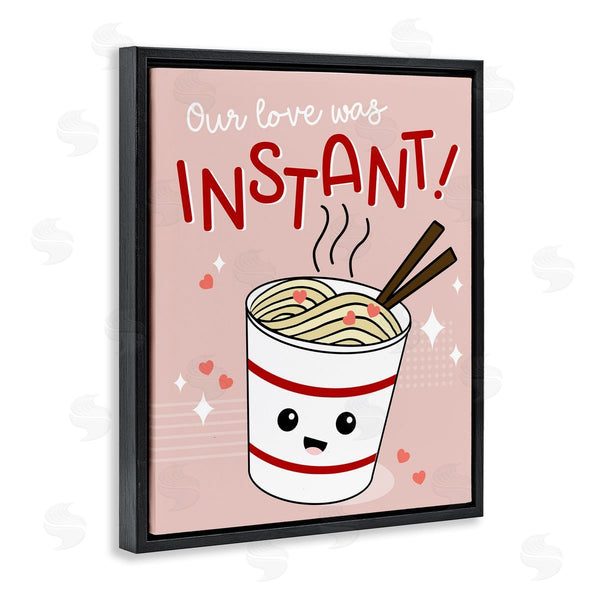 Stupell Industries Anna Quach | Love Was Instant Noodles Wall Art