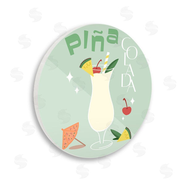 stupell industries Anna Quach | Pina Colada Funky Cocktail Wall Art