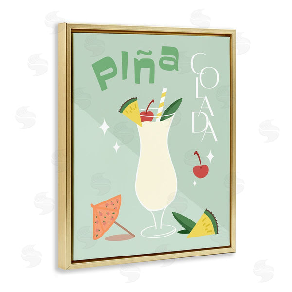 Stupell Industries ANNA QUACH | Pina Colada Minimalism