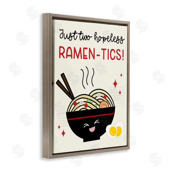 Stupell Industries Anna Quach | Two Hopeless Ramen-tics Wall Art