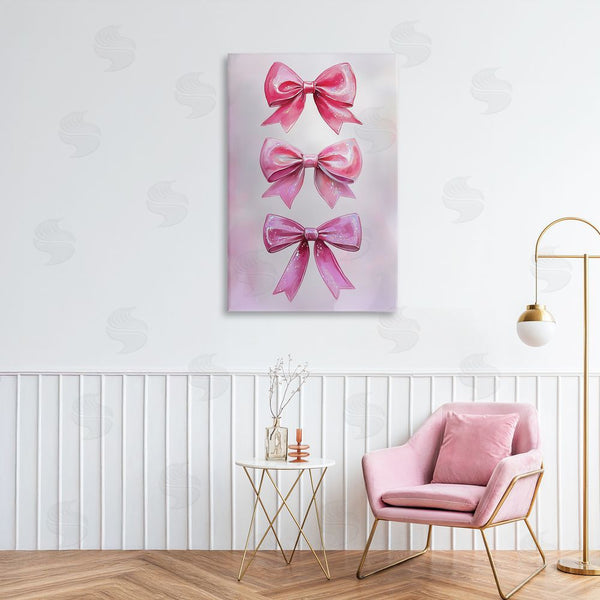 Stupell Industries Annabelle Hall | Blush And Satin Ribbons Wall Art