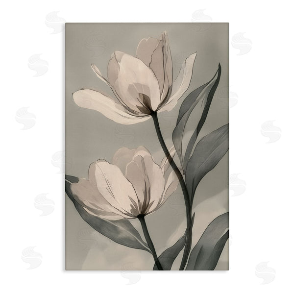 stupell industries Annabelle Hall | Budding Monochrome Magnolias