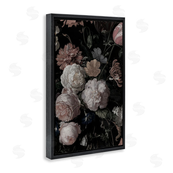 Stupell Industries Annabelle Hall | Dark Arrangement Of Flowers