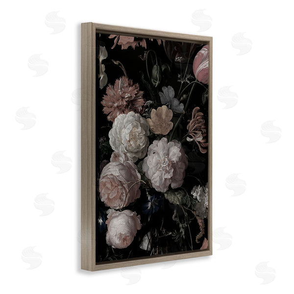 Stupell Industries Annabelle Hall | Dark Arrangement Of Flowers