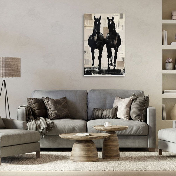 Stupell Industries Annabelle Hall | Equinity Horse Pair