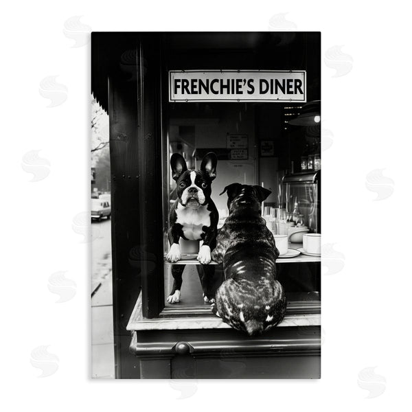 stupell industries Annabelle Hall | Frenchie's Diner Window View