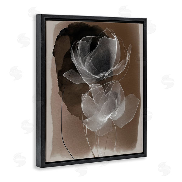 Stupell Industries Annabelle Hall | Gossamer Roses On Brown