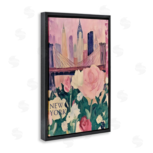 Stupell Industries Annabelle Hall | New York Spring Cityscape Wall Art