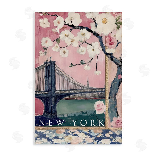 stupell industries Annabelle Hall | New York Spring Tree Wall Art