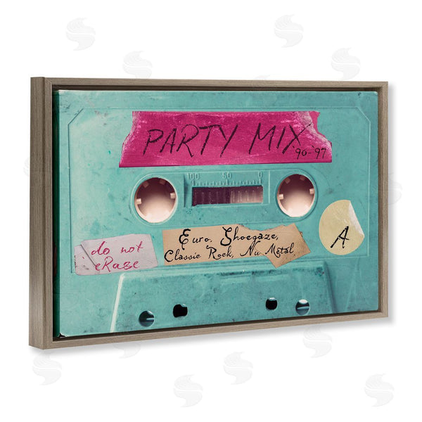 Stupell Industries Annabelle Hall | Retro Party Mix Cassette