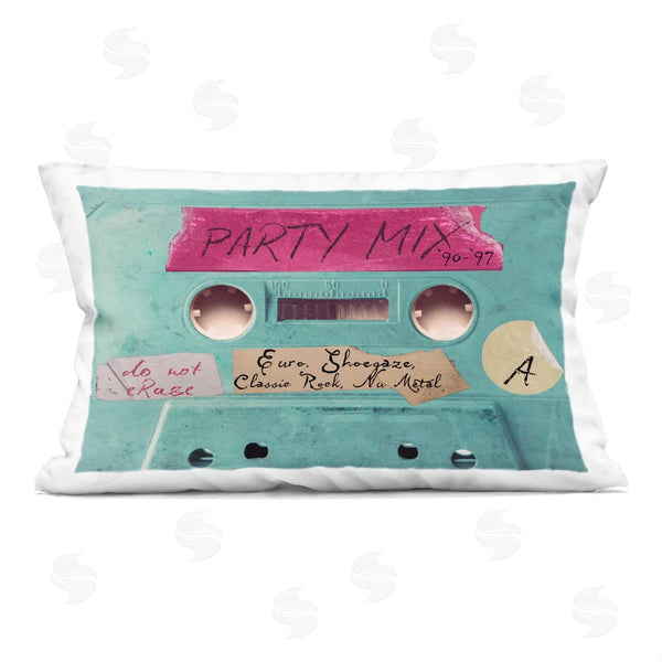 stupell industries Annabelle Hall | Retro Party Mix Cassette Throw Pillow