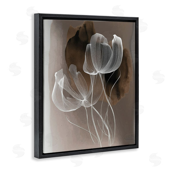 Stupell Industries Annabelle Hall | Transparent Gossamer Flowers