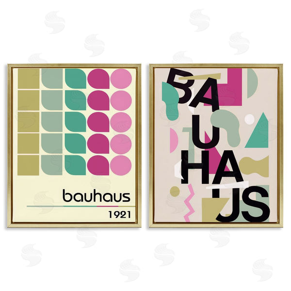 Stupell Industries Annabelle Hall | Vintage 1921 Bauhaus Design Wall Art