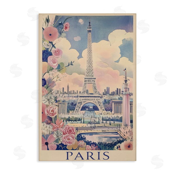 stupell industries Annabelle Hall | Vintage Spring In Paris Wall Art