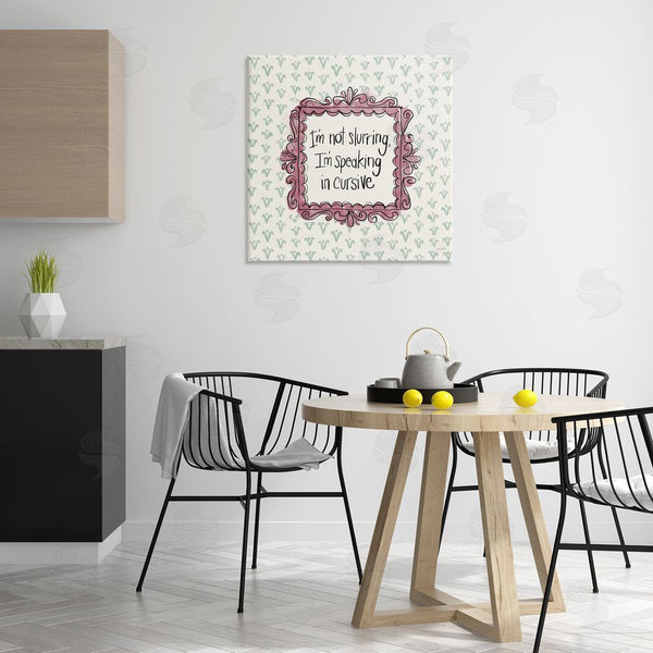 Stupell Industries Anne Tavoletti | Speaking In Cursive Wall Art