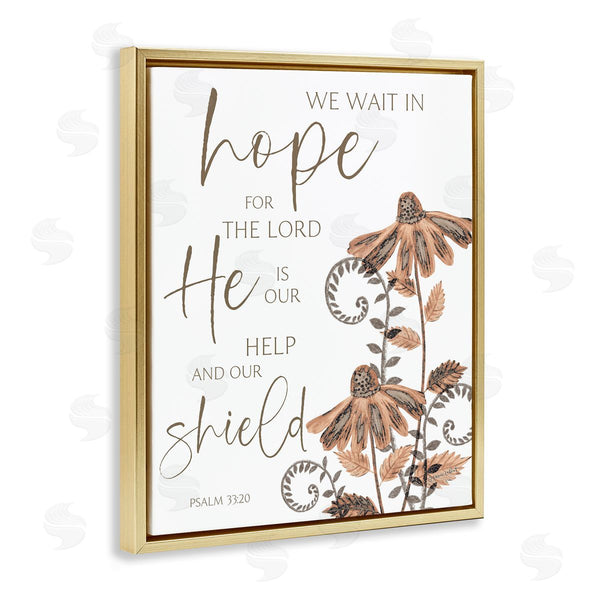 Stupell Industries Annie LaPoint | He Is Our Help & Shield