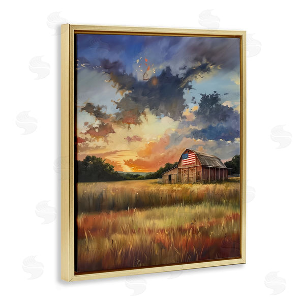 Stupell Industries Arlington Prints | American Barn At Sunset