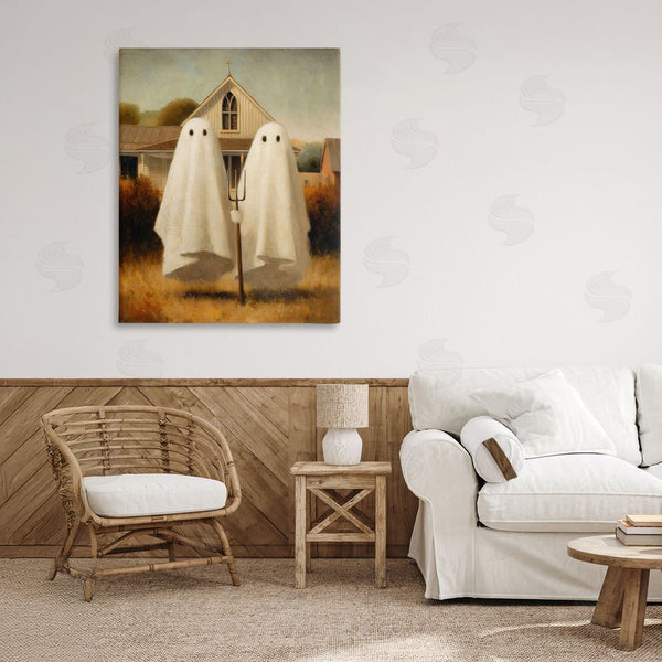 Stupell Industries Arlington Prints | American Gothic Ghosts Wall Art