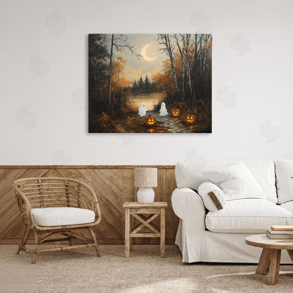 Stupell Industries Arlington Prints | Autumn Ghosts At Lake Wall Art