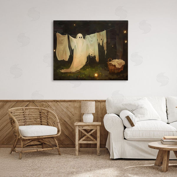 Stupell Industries Arlington Prints | Halloween Laundry Ghost Wall Art