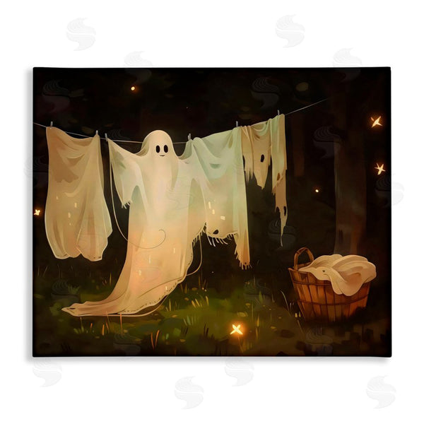 stupell industries Arlington Prints | Halloween Laundry Ghost Wall Art