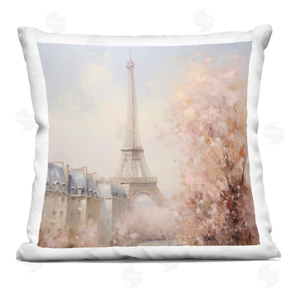 stupell industries Arlington Prints | Parisian Eiffel Tower Cityscape Printed Throw Pillow