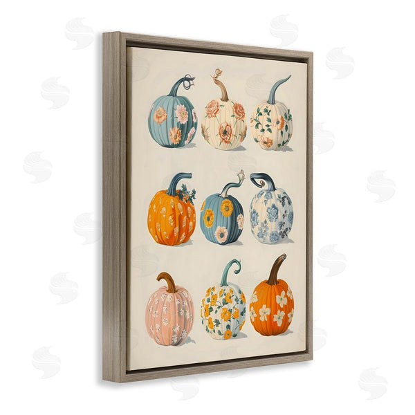 Stupell Industries Arlington Prints | Patterned Pumpkins Assortment Wall Art
