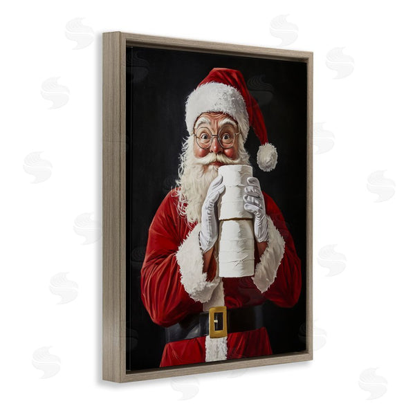 Stupell Industries Arlington Prints | Santa Has Your TP Wall Art