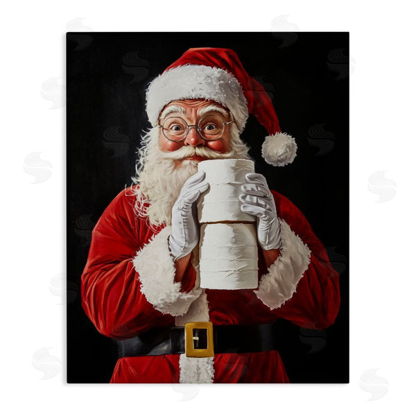 stupell industries Arlington Prints | Santa Has Your TP Wall Art