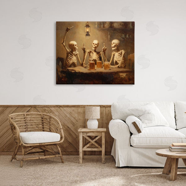 Stupell Industries Arlington Prints | Skeletons Drinking At Tavern Wall Art