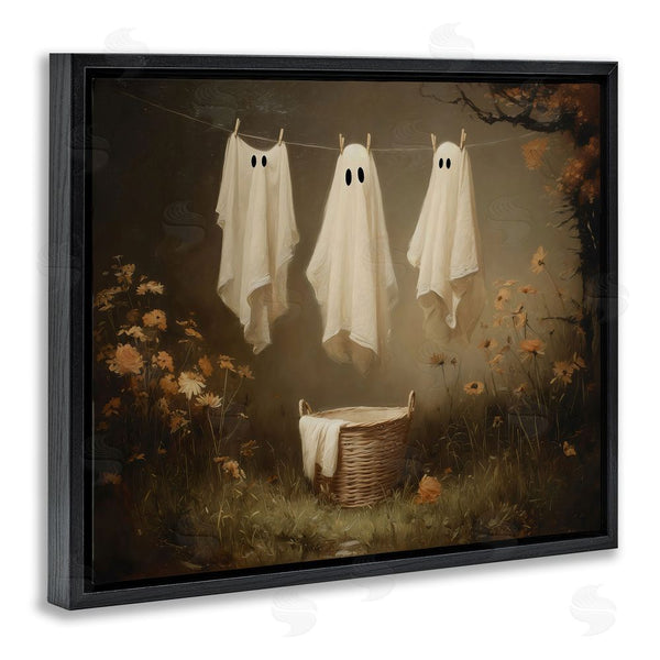 Stupell Industries Arlington Prints | Three Laundry Ghosts Hanging Wall Art